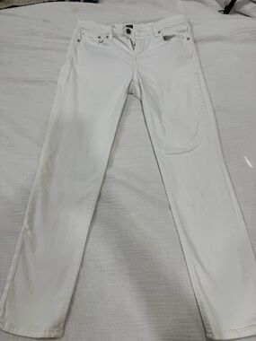 Gap 1969 True Skinny White Jeans Size 28 Regular